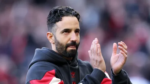 Ruben Amorim, técnico do Manchester United (Photo by Michael Steele/Getty Images)