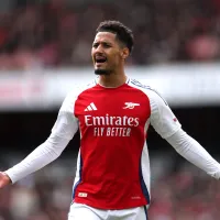 Arsenal: Saliba assume protagonismo na zaga após lesão de Gabriel Magalhães