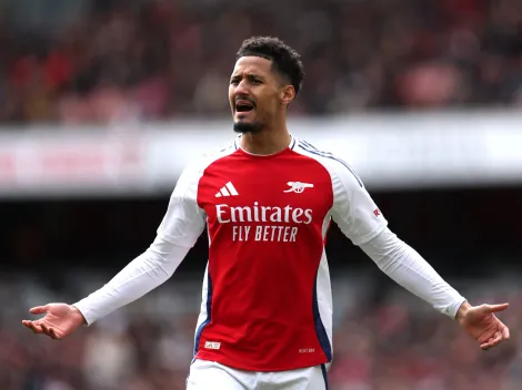 Arsenal: Saliba assume protagonismo na zaga após lesão de Gabriel Magalhães