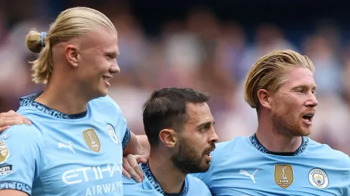Alvo do City soma as assistĂȘncias de Bernardo Silva e De Bruyne juntos.