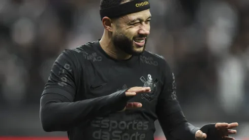 Memphis Depay, atleta do Corinthians (Photo by Alexandre Schneider/Getty Images)