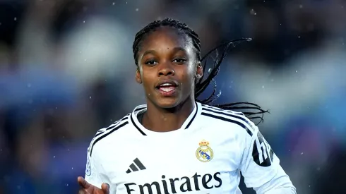 Com gol de Linda Caicedo, Real Madrid bate o Eibar e segue na cola do Barcelona na Liga F<br />
(Photo by Angel Martinez/Getty Images)