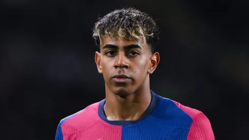 Lamine Yamal, craque do Barcelona. (Photo by David Ramos/Getty Images)