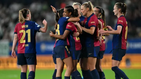 JOGADORAS DO BARCELONA (Photo by David Ramos/Getty Images)