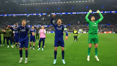 PSG em campo na Champions League (Photo by Carl Recine/Getty Images)