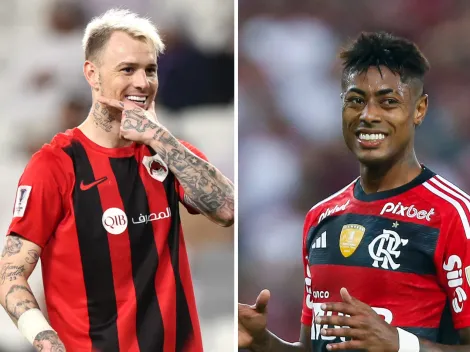 Fanáticos do Flamengo discutem Roger Guedes por Bruno Henrique