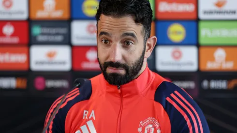 Ruben Amorim, técnico do Manchester United (Photo by Alex Livesey/Getty Images)