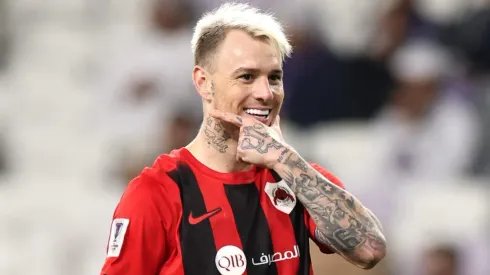 Atacante Roger Guedes, que atua no Catar (Photo by Francois Nel/Getty Images)