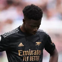 Champions League: Saka se envolve em discussão acalorada com Carvajal em Real Madrid x Arsenal