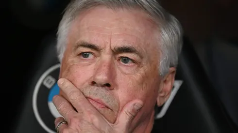 Florentino Pérez dá ultimato e impõe condição para não demitir Ancelotti do Real Madrid. (Photo by Denis Doyle/Getty Images)