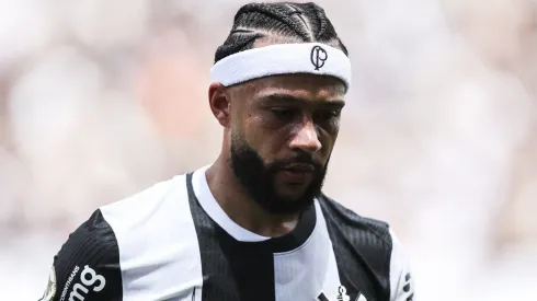 Memphis Depay, atacante do Corinthians. (Photo by Alexandre Schneider/Getty Images)