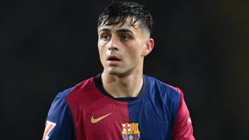 Pedri define de última hora se vai ou não trocar o Barcelona pelo Manchester City (Photo by David Ramos/Getty Images)