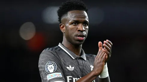 Vinicius Júnior, atacante do Real Madrid. (Photo by Justin Setterfield/Getty Images)