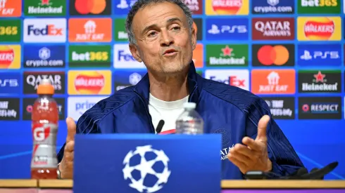 Técnico do PSG, Luis Enrique (Photo by Dan Mullan/Getty Images)