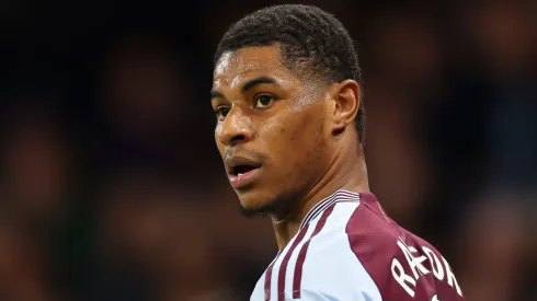 Marcus Rashford, atacante do Aston Villa (Photo by Carl Recine/Getty Images)