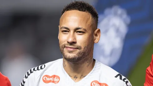 Neymar, craque do Santos. Foto: Abner Dourado/AGIF