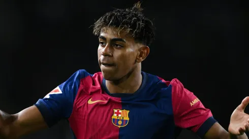 Lamine Yamal vive drama no Barcelona antes de enfrentar o Real Madrid na final da Copa do Rei.(Photo by David Ramos/Getty Images)