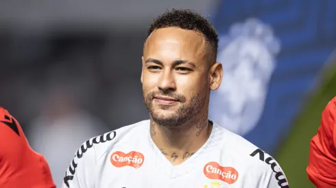 Neymar quer trabalhar com Ancelotti. Foto: Abner Dourado/AGIF