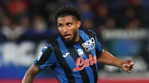 Éderson com a camisa da Atalanta. Foto: Marco Luzzani/Getty Images