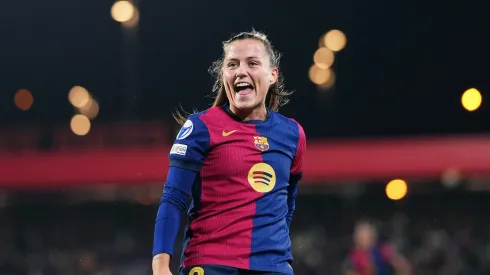 Claudia Pina, do Barcelona (Photo by Alex Caparros/Getty Images)