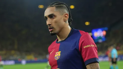 Raphinha, craque do Barcelona (Photo by Alex Grimm/Getty Images)