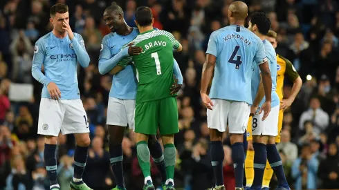 Yaya Touré, quando atuava pelo Manchester City (Photo by Mike Hewitt/Getty Images)