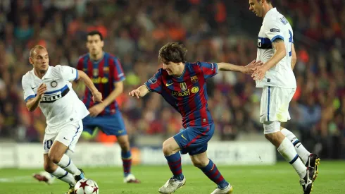 Inter eliminou o Barça de Messi e cia na temporada 2009/10