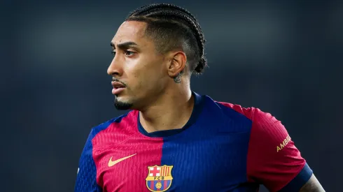 Raphinha é peça fundamental no elenco do Barcelona (Photo by Judit Cartiel/Getty Images)