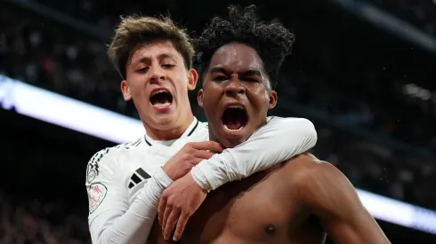 Endrick e Arda Güler no Real Madrid (Photo by Angel Martinez/Getty Images)