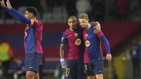 Liverpool surpreende e topa pagar R$ 255 milhões para contratar o meia De Jong, do Barcelona. (Photo by Alex Caparros/Getty Images)