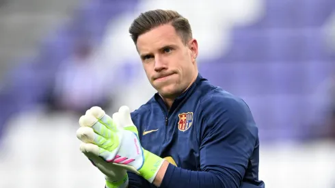 Vídeo: Ter Stegen comete falha 'bizarra' em reestreia pelo Barcelona e é detonado pelos torcedores . (Photo by Denis Doyle/Getty Images)