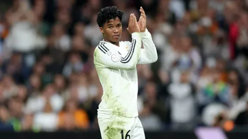 Endrick ganha espaço com Alonso; Rodrygo pode deixar o clube. (Foto de Florencia Tan Jun/Getty Images)