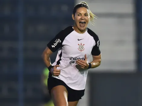 Gabi Zanotti, atacante do Corinthians, fala sobre suas atuações no Brasileirão Feminino