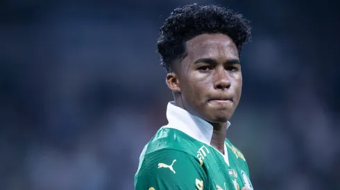 Endrick em tempos de Palmeiras. Foto: Ettore Chiereguini/AGIF