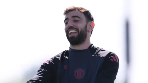 Bruno Fernandes está no radar dos árabes. Foto: Ben Roberts Photo/Getty Images