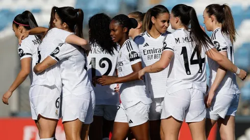 Madridistas chegam a penúltima rodada ainda com esperanças de conquistar o título inédito da Liga F (Reprodução/Real Madrid)