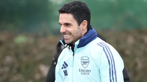 Mikel Arteta, treinador do Arsenal. Foto: Harry Murphy
