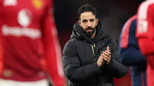 Ruben Amorim, técnico do Manchester United. Foto: Carl Recine