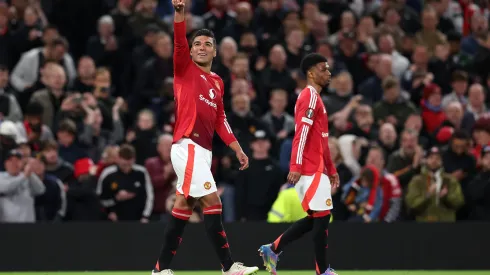 O Manchester United vence o Athletic Bilbao, garante vaga na final da Europa League e vê Casemiro e Mount brilharem em atuação decisiva. (Foto de Michael Steele/Getty Images)