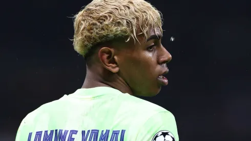 Lamine Yamal projeta onde ainda quer jogar na carreira. Foto: Marco Luzzani/Getty Images