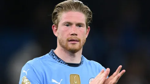 De saída do Manchester City, De Bruyne se anima com projeto do Napoli e acerto fica mais próximo. (Photo by Stu Forster/Getty Images)