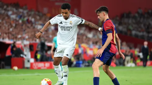 Rodrygo e Pedri durante El Clásico