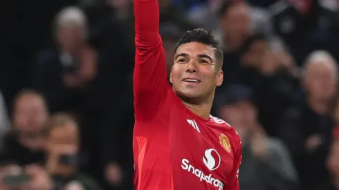 Casemiro e Antony, do Manchester United, voltarão à Seleção Brasileira com Ancelotti, diz portal. (Photo by Michael Steele/Getty Images)