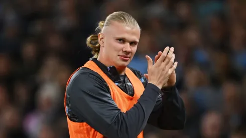 Barcelona recebe resposta positiva de Haaland e toma atitude para fechar acordo com o Manchester City. (Photo by Stu Forster/Getty Images)