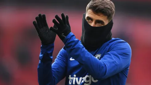 Jorginho chega no Flamengo antes do Mundial. Foto: Laurence Griffiths/Getty Images