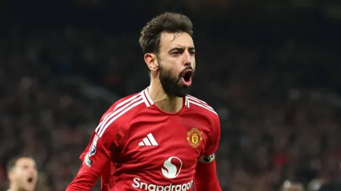 Bruno Fernandes, do United, cobra empenho dos companheiros.