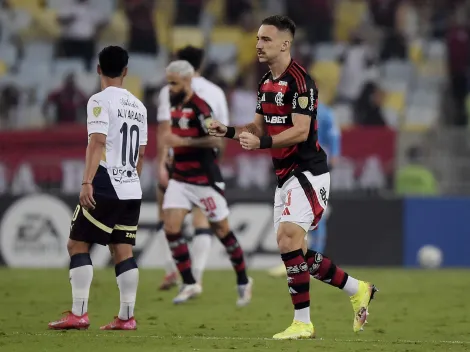 Ortiz celebra fase, e Filipe Luís antecipa gol na Libertadores