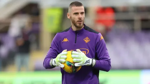 David De Gea em jogo da Fiorentina. Foto: Gabriele Maltinti
