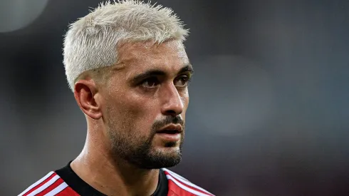 Arrascaeta, do Flamengo. Foto: Thiago Ribeiro/AGIF