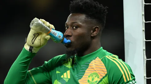 Goleiro do manchester United, Onana. (Photo by Justin Setterfield/Getty Images)